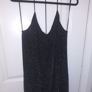 BCBGeneration black  crystal embellishments size L